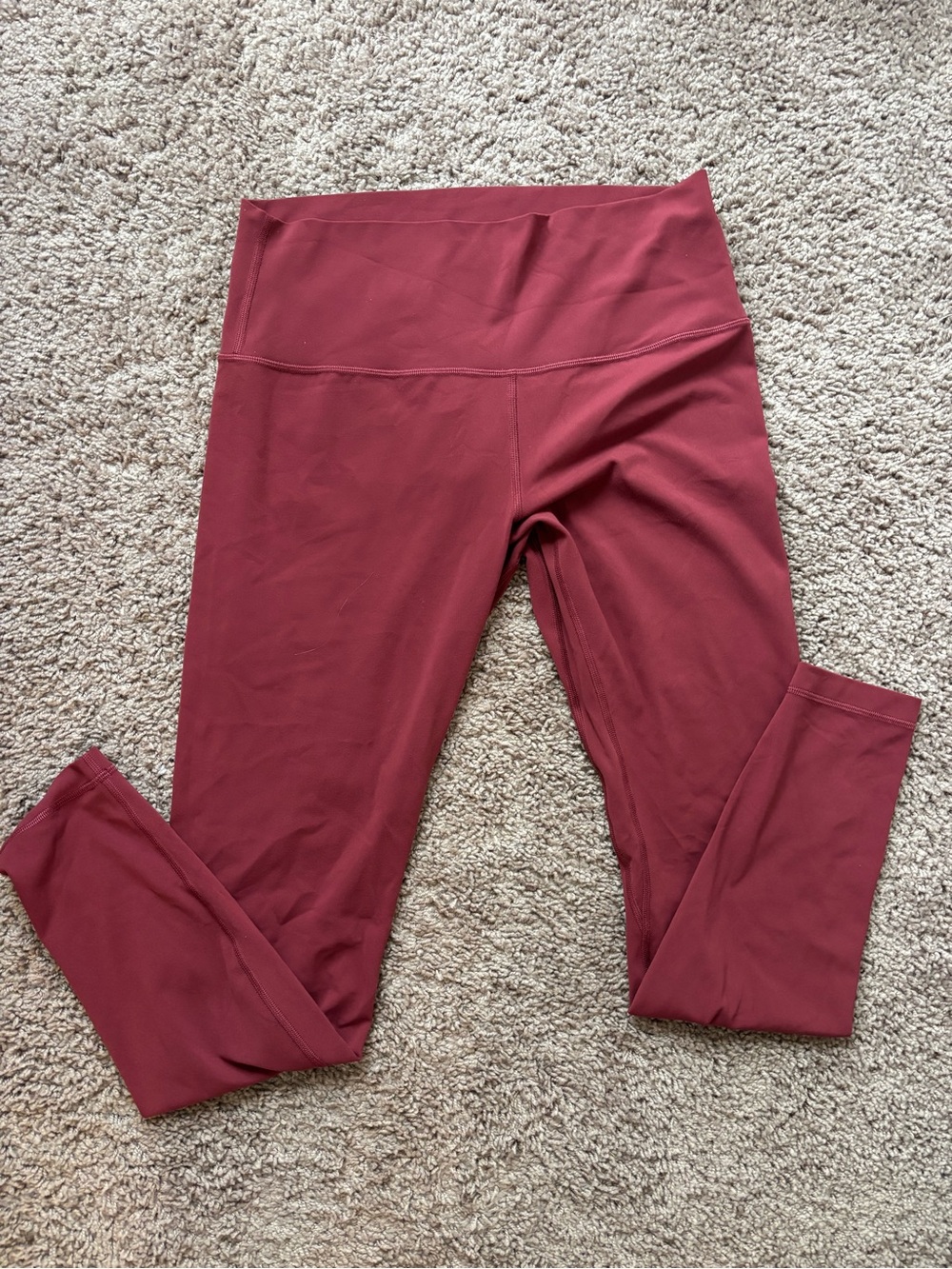 lululemon athletica High-Rise Leggings in Deep Wine
